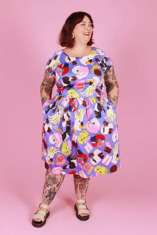 Glitzy maxi dress-Jessie Dress Birdy Allsorts