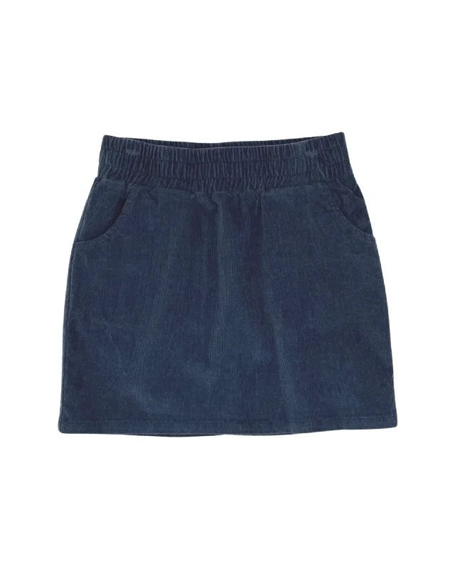 Tufted winter skirt-Feather 4 Arrow Girls Willow Skirt NAVY