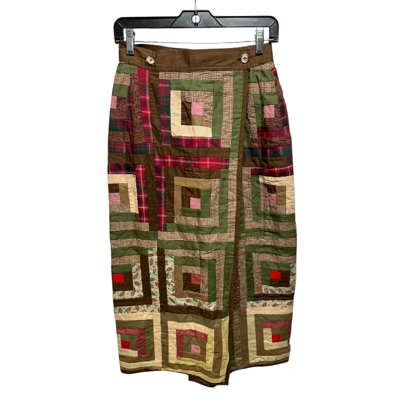 Set claret skirt-Quilted Skirt Maxi By Eddie Bauer In Multi-colored, Size: S