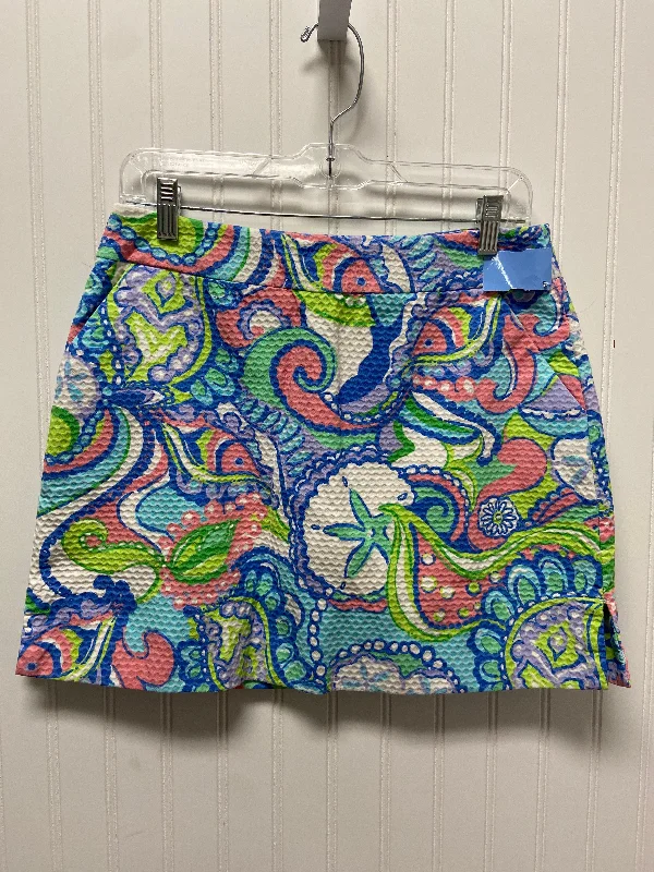 Slack dappled skirt-Skirt Designer By Lilly Pulitzer In Multi-colored, Size: 8