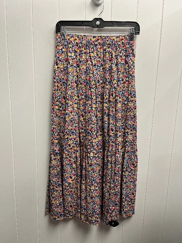 Sheer voile skirt-Skirt Maxi By Old Navy In Pink & Yellow, Size: S