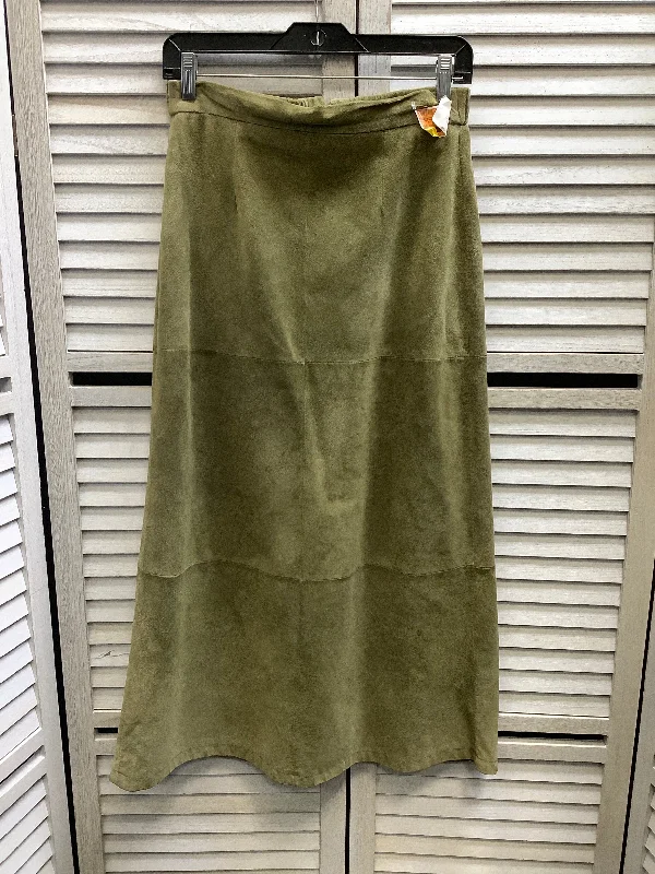 Balloon vintage skirt-Skirt Midi By Clothes Mentor In Green, Size: 6