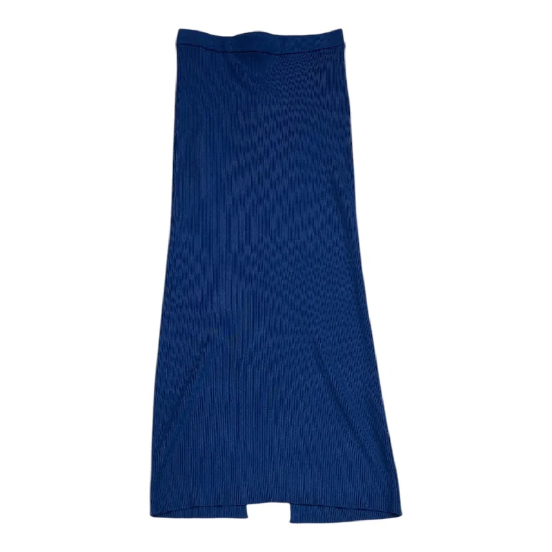 Speckled flared skirt-Skirt Midi By Olive And Oak In Blue, Size: L