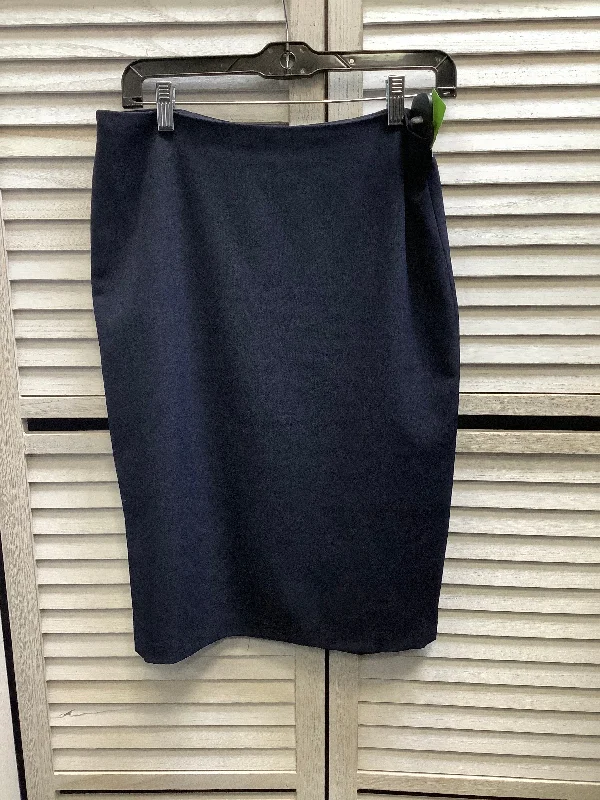 Sweep party skirt-Skirt Midi By Premise In Navy, Size: 6