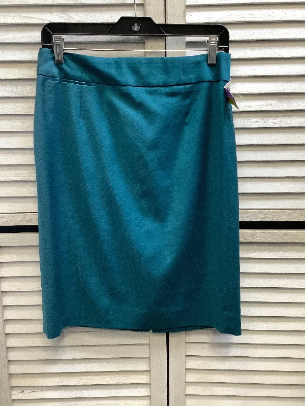 Desert edgy skirt-Skirt Mini & Short By J Crew In Turquoise, Size: S