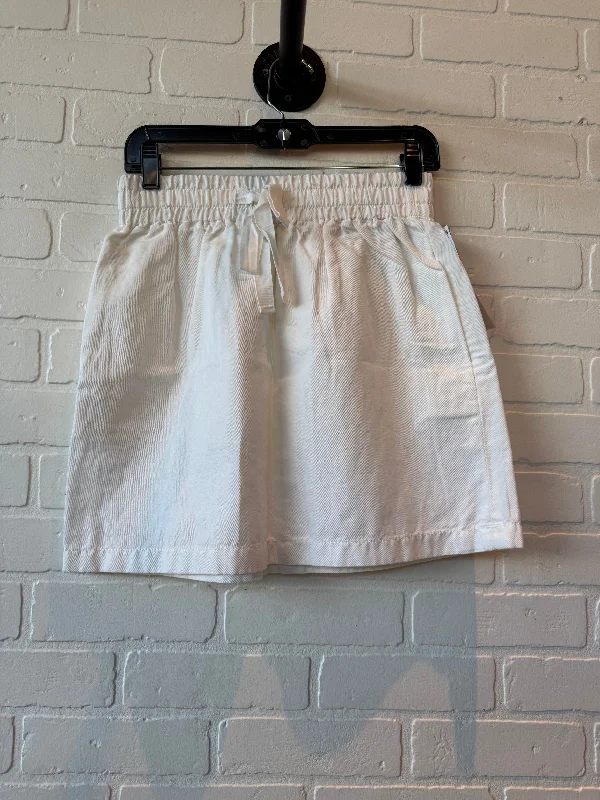 Argyle school skirt-Skirt Mini & Short By J. Crew In White, Size: 0