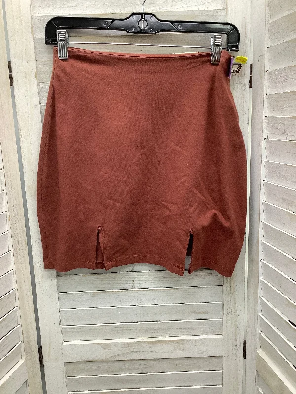 Gathered vacation skirt-Skirt Mini & Short By La Hearts In Orange, Size: M