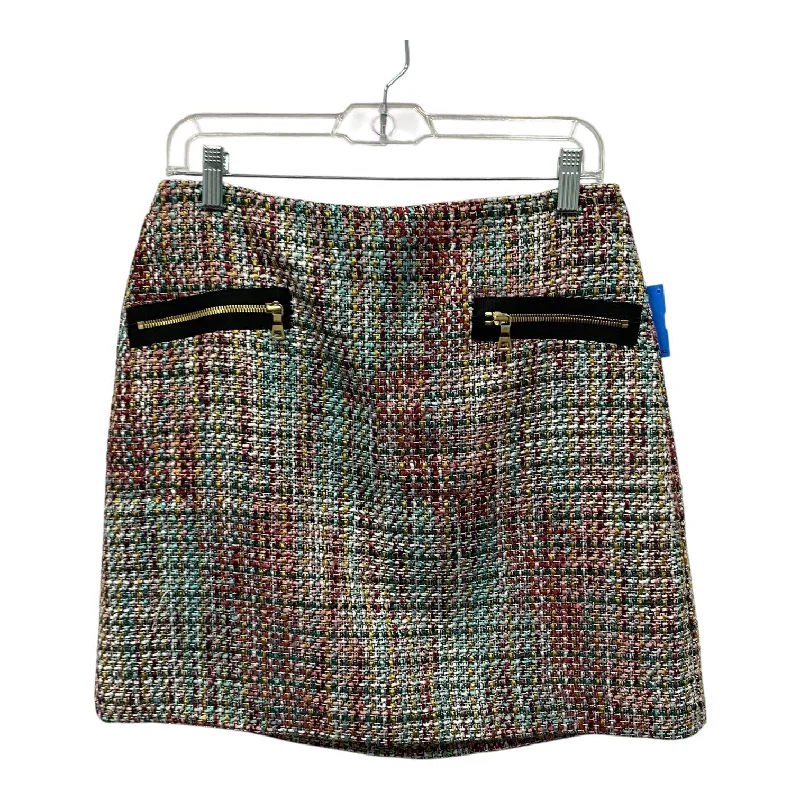 Fine voile skirt-Skirt Mini & Short By Loft In Multi, Size:8