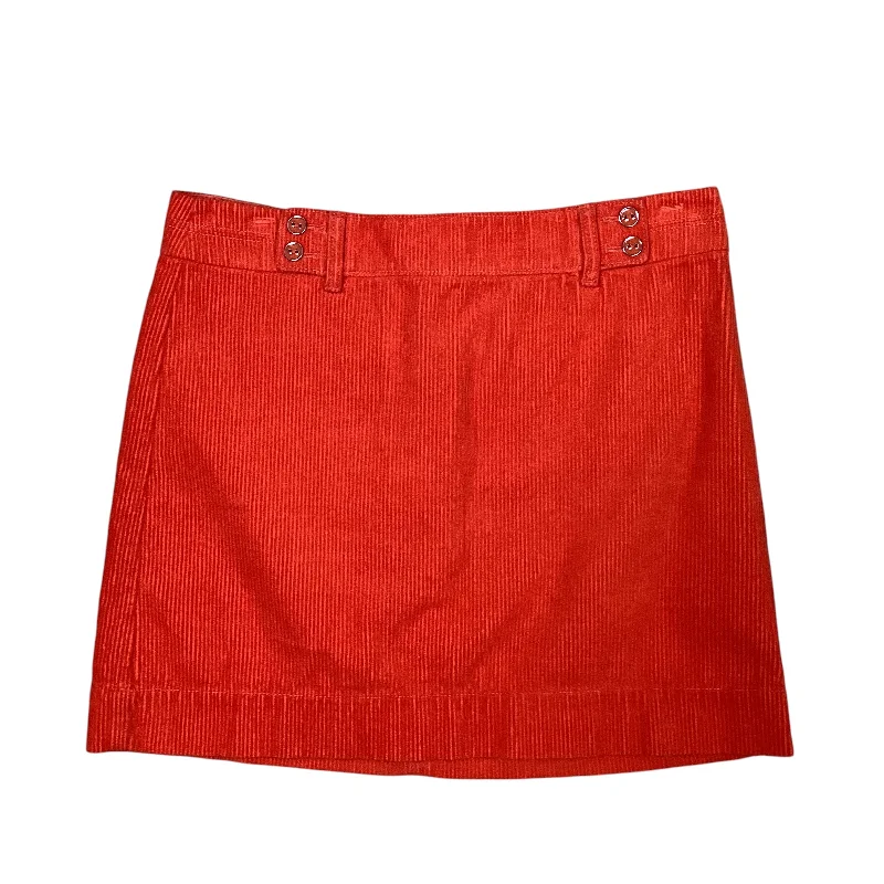 Rare evening skirt-Skirt Mini & Short By Loft In Orange, Size: 8