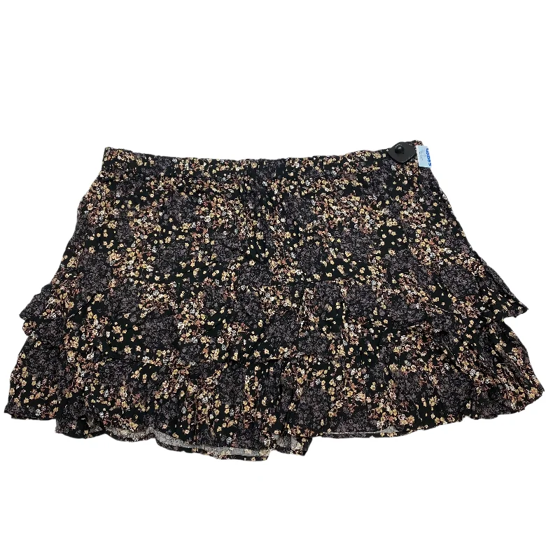 Rise fresh skirt-Skirt Mini & Short By Maurices In Black, Size: 3x