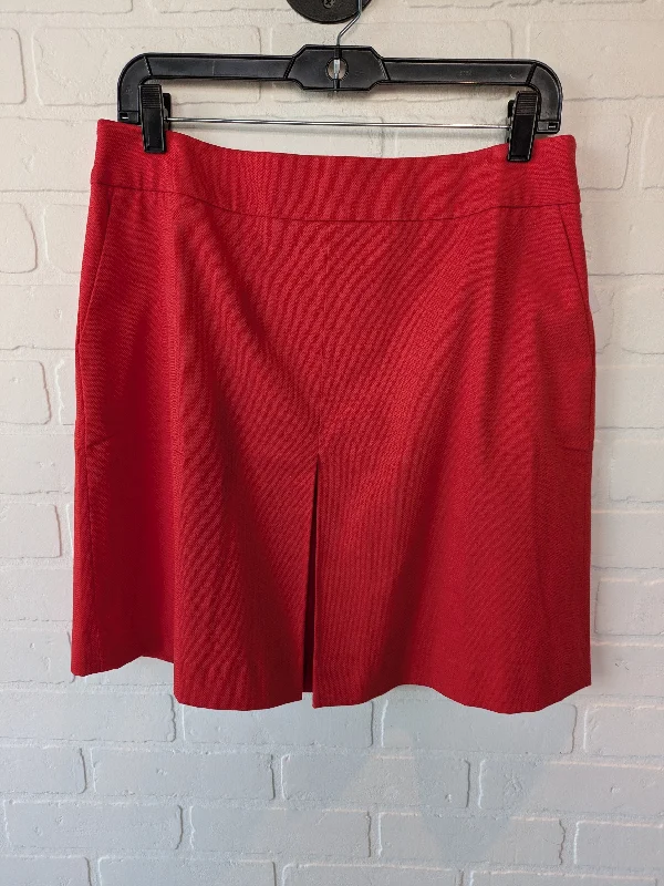 Glitzy club skirt-Skirt Mini & Short By Talbots In Orange, Size: 10petite