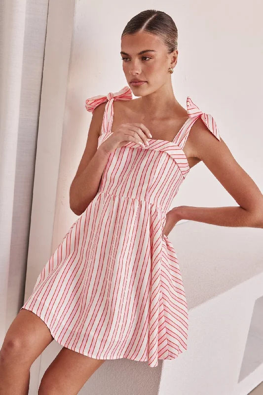 Sky island dress-Eden Mini Dress (Pink)