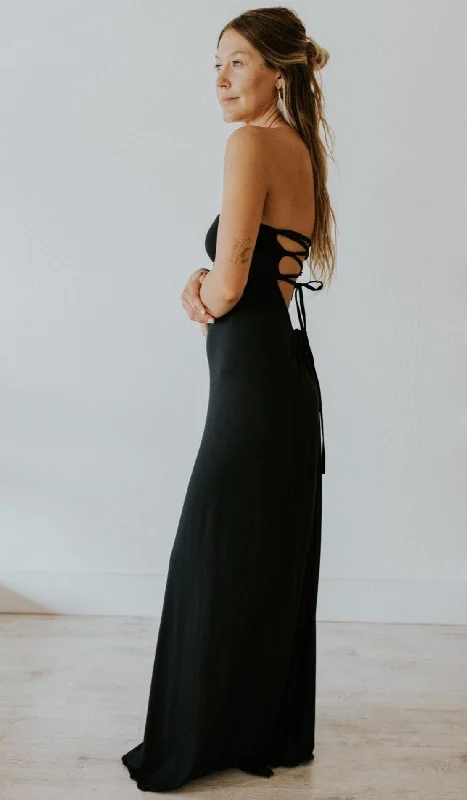 Tiered midi dress-Nightlife Maxi Dress