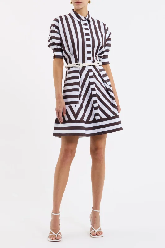 Odd speckled dress-Pippa Mini Dress Stripe