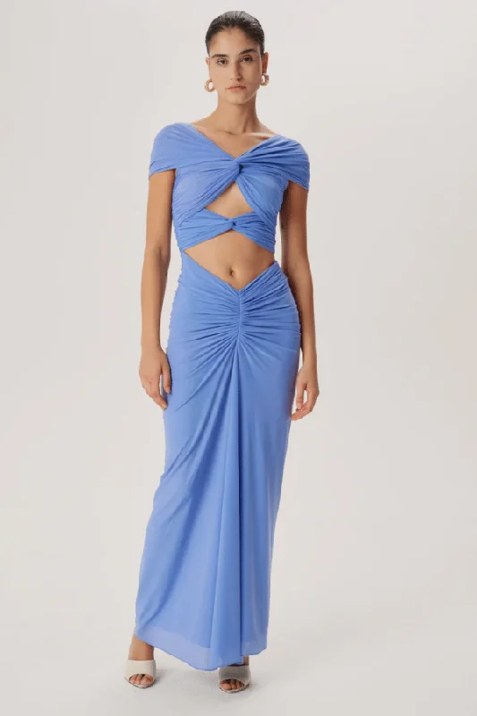 Rare evening dress-Maxena Dress Cornflower