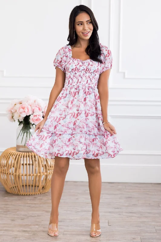 Heirloom floral dress-The Chantel