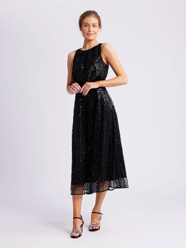 Rich damask dress-Venetian Midi Dress